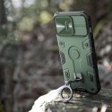 Nillkin CamShield Armor Pro Magnetic Case etui iPhone 14 Pro magnetyczny pokrowiec MagSafe z osłoną na aparat niebieskie Nillkin CamShield Armor Pro Magnetic Case etui iPhone 14 Pro magnetyczny pokrowiec MagSafe z osłoną na aparat niebieskie