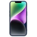 Nillkin CamShield Magnetic Silicone Case etui iPhone 14 Plus magnetyczny MagSafe pokrowiec z osłoną na aparat niebieski Nillkin CamShield Magnetic Silicone Case etui iPhone 14 Plus magnetyczny MagSafe pokrowiec z osłoną na aparat niebieski