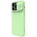 Nillkin CamShield Magnetic Silicone Case etui iPhone 14 Pro magnetyczny MagSafe pokrowiec z osłoną na aparat zielony Nillkin CamShield Magnetic Silicone Case etui iPhone 14 Pro magnetyczny MagSafe pokrowiec z osłoną na aparat zielony