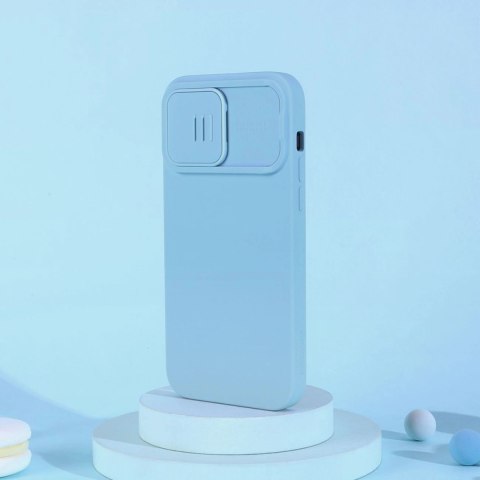 Nillkin CamShield Magnetic Silicone Case etui iPhone 14 Pro magnetyczny MagSafe pokrowiec z osłoną na aparat zielony Nillkin CamShield Magnetic Silicone Case etui iPhone 14 Pro magnetyczny MagSafe pokrowiec z osłoną na aparat zielony