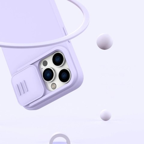 Nillkin CamShield Magnetic Silicone Case etui iPhone 14 Pro magnetyczny MagSafe pokrowiec z osłoną na aparat zielony Nillkin CamShield Magnetic Silicone Case etui iPhone 14 Pro magnetyczny MagSafe pokrowiec z osłoną na aparat zielony