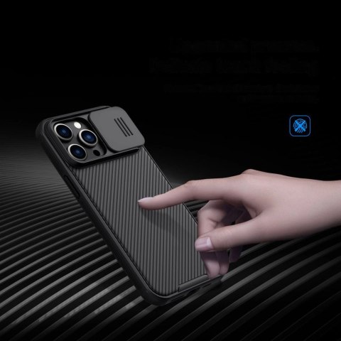 Nillkin CamShield Pro Case etui iPhone 14 Pro Max pancerny pokrowiec osłona na aparat kamerę zielony Nillkin CamShield Pro Case etui iPhone 14 Pro Max pancerny pokrowiec osłona na aparat kamerę zielony