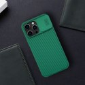 Nillkin CamShield Pro Case etui iPhone 14 Pro Max pancerny pokrowiec osłona na aparat kamerę zielony Nillkin CamShield Pro Case etui iPhone 14 Pro Max pancerny pokrowiec osłona na aparat kamerę zielony