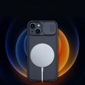 Nillkin CamShield Pro Magnetic Case etui iPhone 14 Plus pokrowiec osłona na aparat kamerę niebieski (z MagSafe) Nillkin CamShield Pro Magnetic Case etui iPhone 14 Plus pokrowiec osłona na aparat kamerę niebieski (z MagSafe)