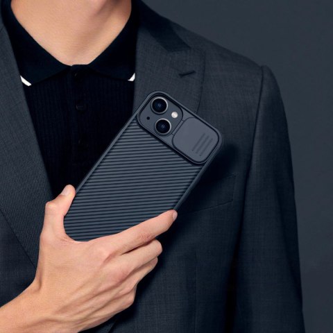 Nillkin CamShield Pro Magnetic Case etui iPhone 14 Plus pokrowiec osłona na aparat kamerę niebieski (z MagSafe) Nillkin CamShield Pro Magnetic Case etui iPhone 14 Plus pokrowiec osłona na aparat kamerę niebieski (z MagSafe)