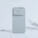 Nillkin CamShield Silky Silicone Case etui iPhone 14 Pro pokrowiec z osłoną na aparat zielony