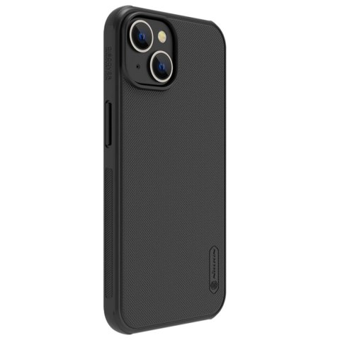 Nillkin Super Frosted Shield Pro etui iPhone 14 Plus pokrowiec na tył plecki czarny Nillkin Super Frosted Shield Pro etui iPhone 14 Plus pokrowiec na tył plecki czarny