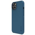 Nillkin Super Frosted Shield Pro etui iPhone 14 Plus pokrowiec na tył plecki niebieski Nillkin Super Frosted Shield Pro etui iPhone 14 Plus pokrowiec na tył plecki niebieski