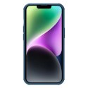 Nillkin Super Frosted Shield Pro etui iPhone 14 Plus pokrowiec na tył plecki niebieski Nillkin Super Frosted Shield Pro etui iPhone 14 Plus pokrowiec na tył plecki niebieski