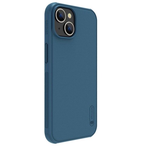 Nillkin Super Frosted Shield Pro etui iPhone 14 Plus pokrowiec na tył plecki niebieski Nillkin Super Frosted Shield Pro etui iPhone 14 Plus pokrowiec na tył plecki niebieski