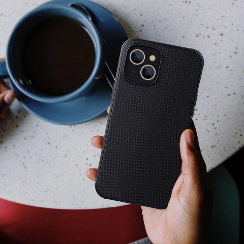 Nillkin Super Frosted Shield Pro etui iPhone 14 Plus pokrowiec na tył plecki niebieski Nillkin Super Frosted Shield Pro etui iPhone 14 Plus pokrowiec na tył plecki niebieski