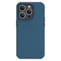 Nillkin Super Frosted Shield Pro etui iPhone 14 Pro pokrowiec na tył plecki niebieski Nillkin Super Frosted Shield Pro etui iPhone 14 Pro pokrowiec na tył plecki niebieski