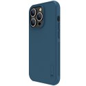 Nillkin Super Frosted Shield Pro etui iPhone 14 Pro pokrowiec na tył plecki niebieski Nillkin Super Frosted Shield Pro etui iPhone 14 Pro pokrowiec na tył plecki niebieski
