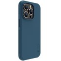 Nillkin Super Frosted Shield Pro etui iPhone 14 Pro pokrowiec na tył plecki niebieski Nillkin Super Frosted Shield Pro etui iPhone 14 Pro pokrowiec na tył plecki niebieski