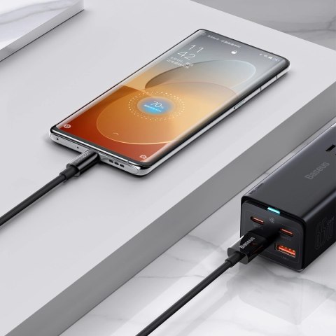 Baseus Superior Series kabel SUPERVOOC USB-A do USB-C 65W 1m czarny Baseus Superior Series kabel SUPERVOOC USB-A do USB-C 65W 1m czarny