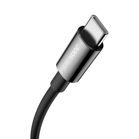 Baseus Superior Series kabel SUPERVOOC USB-A do USB-C 65W 2m czarny Baseus Superior Series kabel SUPERVOOC USB-A do USB-C 65W 2m czarny