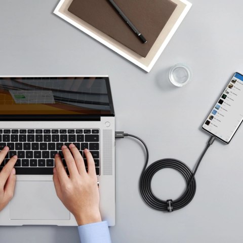 Baseus Superior Series kabel SUPERVOOC USB-A do USB-C 65W 2m czarny Baseus Superior Series kabel SUPERVOOC USB-A do USB-C 65W 2m czarny