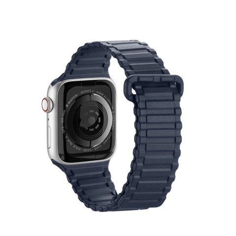 Dux Ducis Strap (Armor Version) pasek Apple Watch Ultra, SE, 9, 8, 7, 6, 5, 4, 3, 2, 1 (49, 45, 44, 42 mm) silikonowa magnetyczn Dux Ducis Strap (Armor Version) pasek Apple Watch Ultra, SE, 9, 8, 7, 6, 5, 4, 3, 2, 1 (49, 45, 44, 42 mm) silikonowa magnetyczn