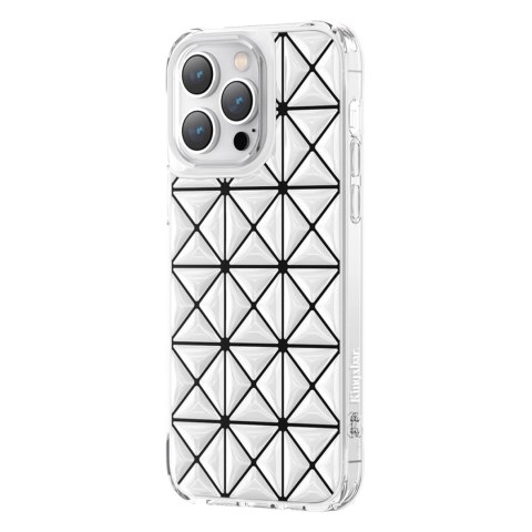Kingxbar Miya Series etui iPhone 14 Pro pokrowiec obudowa na tył plecki białe Kingxbar Miya Series etui iPhone 14 Pro pokrowiec obudowa na tył plecki białe