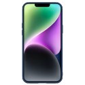 Nillkin CamShield Leather S Case etui iPhone 14 Plus pokrowiec z osłoną na aparat niebieskie Nillkin CamShield Leather S Case etui iPhone 14 Plus pokrowiec z osłoną na aparat niebieskie