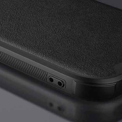 Nillkin CamShield Leather S Case etui iPhone 14 pokrowiec z osłoną na aparat niebieskie Nillkin CamShield Leather S Case etui iPhone 14 pokrowiec z osłoną na aparat niebieskie