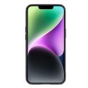 Nillkin Synthetic Fiber S Case etui iPhone 14 z osłoną na aparat czarny Nillkin Synthetic Fiber S Case etui iPhone 14 z osłoną na aparat czarny