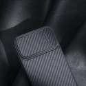 Nillkin Synthetic Fiber S Case etui iPhone 14 z osłoną na aparat czarny Nillkin Synthetic Fiber S Case etui iPhone 14 z osłoną na aparat czarny