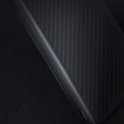 Nillkin Synthetic Fiber S Case etui iPhone 14 z osłoną na aparat czarny Nillkin Synthetic Fiber S Case etui iPhone 14 z osłoną na aparat czarny