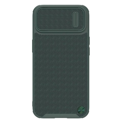 Nillkin Textured S Case etui iPhone 14 Plus pancerny pokrowiec z osłoną na aparat zielony Nillkin Textured S Case etui iPhone 14 Plus pancerny pokrowiec z osłoną na aparat zielony