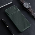 Nillkin Textured S Case etui iPhone 14 Plus pancerny pokrowiec z osłoną na aparat zielony Nillkin Textured S Case etui iPhone 14 Plus pancerny pokrowiec z osłoną na aparat zielony