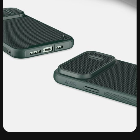 Nillkin Textured S Case etui iPhone 14 Pro pancerny pokrowiec z osłoną na aparat czarny Nillkin Textured S Case etui iPhone 14 Pro pancerny pokrowiec z osłoną na aparat czarny