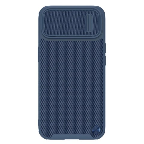 Nillkin Textured S Case etui iPhone 14 pancerny pokrowiec z osłoną na aparat niebieski Nillkin Textured S Case etui iPhone 14 pancerny pokrowiec z osłoną na aparat niebieski