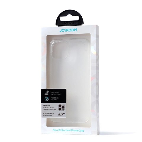 Joyroom 14X Case etui do iPhone 14 Pro Max wytrzymały pokrowiec obudowa przezroczysty (JR-14X4) Joyroom 14X Case etui do iPhone 14 Pro Max wytrzymały pokrowiec obudowa przezroczysty (JR-14X4)