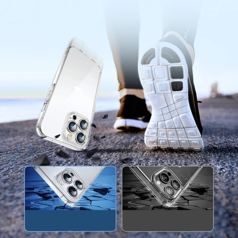 Joyroom 14D Case etui do iPhone 14 Plus wytrzymały pokrowiec obudowa przezroczysty (JR-14D3) Joyroom 14D Case etui do iPhone 14 Plus wytrzymały pokrowiec obudowa przezroczysty (JR-14D3)