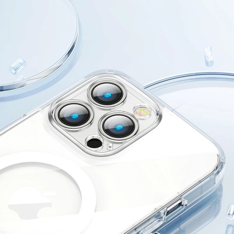 Joyroom 14D Magnetic Case magnetyczne etui do iPhone 14 Plus kompatybilne z MagSafe przezroczysty (JR-14D7) Joyroom 14D Magnetic Case magnetyczne etui do iPhone 14 Plus kompatybilne z MagSafe przezroczysty (JR-14D7)