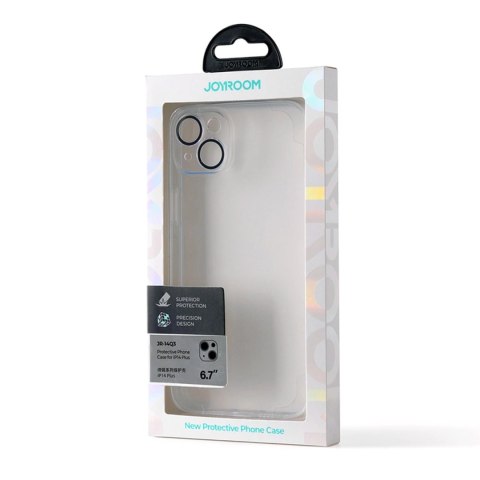 Joyroom 14Q Case etui iPhone 14 Plus obudowa pokrowiec z osłoną na aparat przezroczysty (JR-14Q3 transparent) Joyroom 14Q Case etui iPhone 14 Plus obudowa pokrowiec z osłoną na aparat przezroczysty (JR-14Q3 transparent)