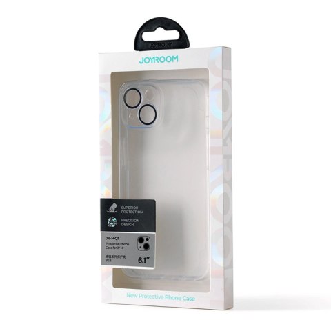 Joyroom 14Q Case etui iPhone 14 obudowa pokrowiec z osłoną na aparat przezroczysty (JR-14Q1 transparent) Joyroom 14Q Case etui iPhone 14 obudowa pokrowiec z osłoną na aparat przezroczysty (JR-14Q1 transparent)