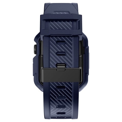 Kingxbar CYF106 2w1 pancerne etui Apple Watch SE, 9, 8, 7, 6, 5, 4, 3, 2, 1 (41, 40, 38 mm) z paskiem niebieskie Kingxbar CYF106 2w1 pancerne etui Apple Watch SE, 9, 8, 7, 6, 5, 4, 3, 2, 1 (41, 40, 38 mm) z paskiem niebieskie
