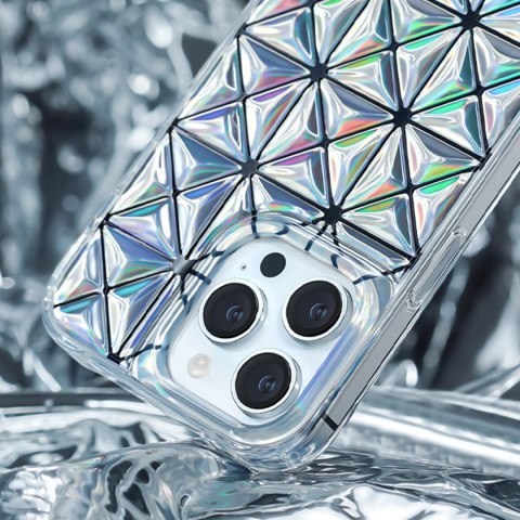 Kingxbar Miya Series etui iPhone 14 Pro pokrowiec obudowa na tył plecki tęczowe Kingxbar Miya Series etui iPhone 14 Pro pokrowiec obudowa na tył plecki tęczowe