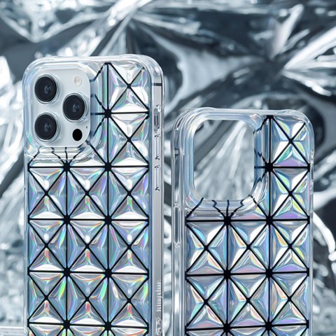 Kingxbar Miya Series etui iPhone 14 Pro pokrowiec obudowa na tył plecki tęczowe Kingxbar Miya Series etui iPhone 14 Pro pokrowiec obudowa na tył plecki tęczowe