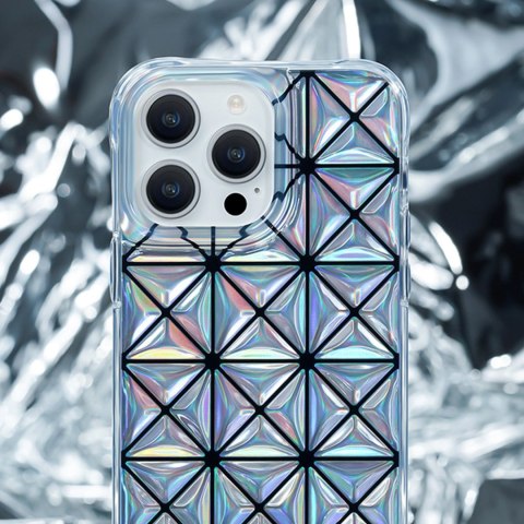 Kingxbar Miya Series etui iPhone 14 Pro pokrowiec obudowa na tył plecki tęczowe Kingxbar Miya Series etui iPhone 14 Pro pokrowiec obudowa na tył plecki tęczowe