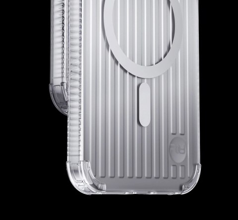 Kingxbar PQY Go Out Series magnetyczne etui iPhone 14 Pro MagSafe srebrne Kingxbar PQY Go Out Series magnetyczne etui iPhone 14 Pro MagSafe srebrne