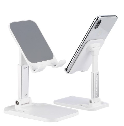 Wozinsky stojak na telefon na biurko stojak na tablet składany biały (WFDPS-W1) Wozinsky stojak na telefon na biurko stojak na tablet składany biały (WFDPS-W1)