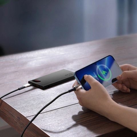 Baseus Adaman Metal powerbank z szybkim ładowaniem 10000mAh 22.5W (Overseas Edition 2021) czarny Baseus Adaman Metal powerbank z szybkim ładowaniem 10000mAh 22.5W (Overseas Edition 2021) czarny