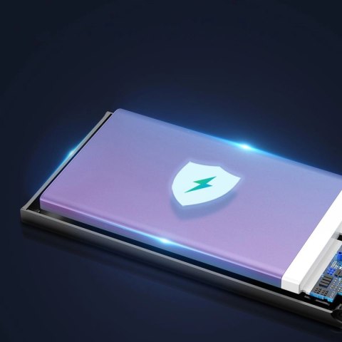 Baseus Adaman Metal powerbank z szybkim ładowaniem 10000mAh 22.5W (Overseas Edition 2021) czarny Baseus Adaman Metal powerbank z szybkim ładowaniem 10000mAh 22.5W (Overseas Edition 2021) czarny