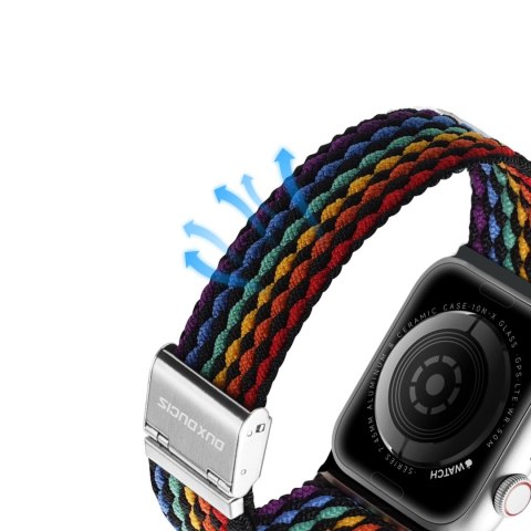 Dux Ducis Strap (Mixture II Version) pasek Apple Watch SE, 9, 8, 7, 6, 5, 4, 3, 2, 1 (41, 40, 38 mm) pleciona opaska bransoleta Dux Ducis Strap (Mixture II Version) pasek Apple Watch SE, 9, 8, 7, 6, 5, 4, 3, 2, 1 (41, 40, 38 mm) pleciona opaska bransoleta