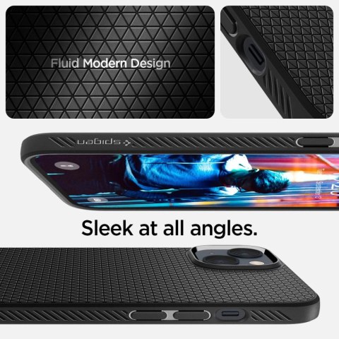 Etui Spigen Liquid Air na iPhone 14 - czarny mat Etui Spigen Liquid Air na iPhone 14 - czarny mat