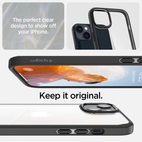 Etui Spigen Ultra Hybrid na iPhone 14 Plus - czarny mat Etui Spigen Ultra Hybrid na iPhone 14 Plus - czarny mat