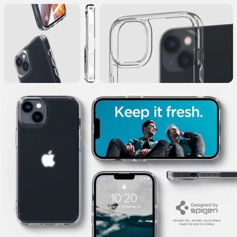 Etui Spigen Ultra Hybrid na iPhone 14 - przezroczyste matowe Etui Spigen Ultra Hybrid na iPhone 14 - przezroczyste matowe