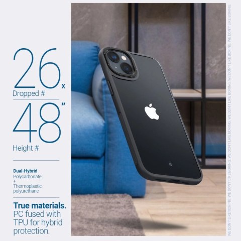 Etui Caseology Skyfall na iPhone 14 Plus - czarny mat Etui Caseology Skyfall na iPhone 14 Plus - czarny mat
